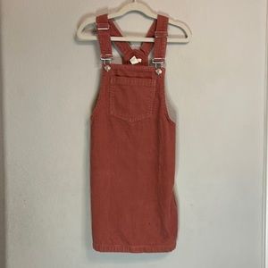 forever 21 girls ribbed overall dress